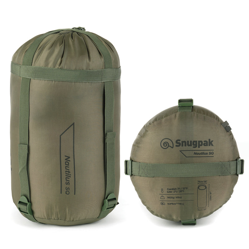 SNUGPAK - BASECAMP OPS NAUTILUS SQ OLIVE RIGHT SIDE ZIP WGTE