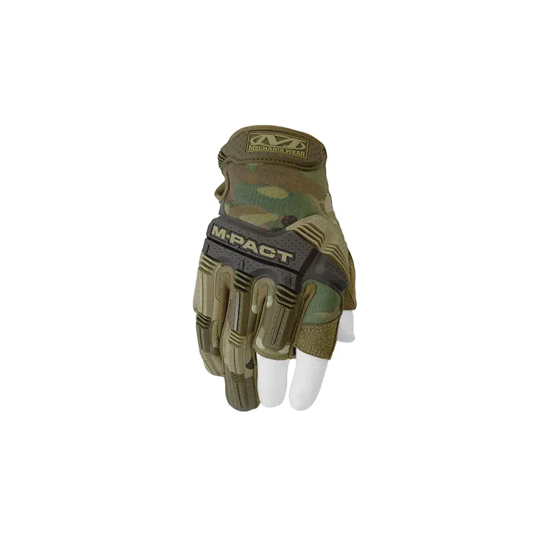 Agilite Semi-FINGERLESS Mechanix M-PACT Tactical Glove Multicam Camo