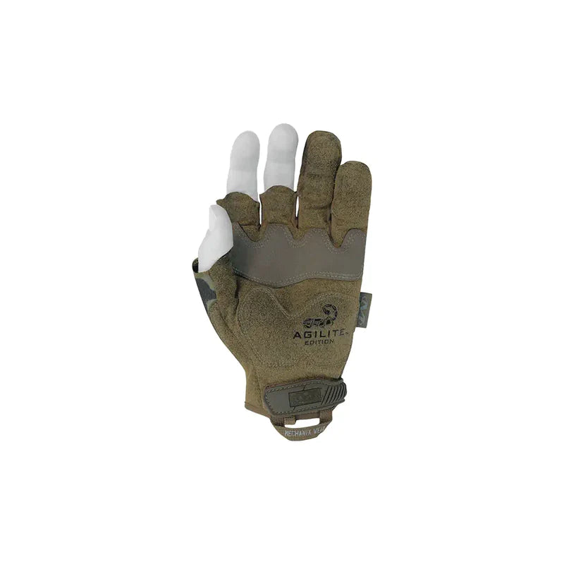 Agilite Semi-FINGERLESS Mechanix M-PACT Tactical Glove Multicam Camo