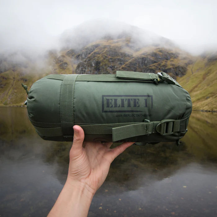 SNUGPAK - SOFTIE ELITE 1 OLIVE RIGHT SIDE ZIP WGTE