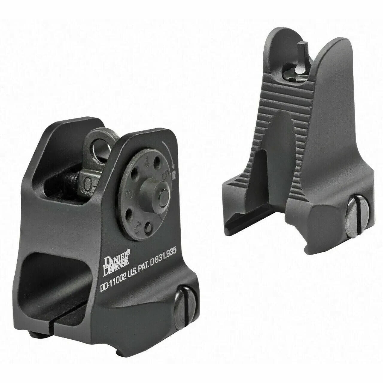 OEM DANIEL DEFENSE RAIL MOUNTED DD SIGHT SET FRONT/REAR