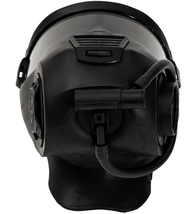 MIRA Safety Tactical Gas Mask: C21 Full Face Respirator - CHOOSE SIZE S,M,L/Left Side