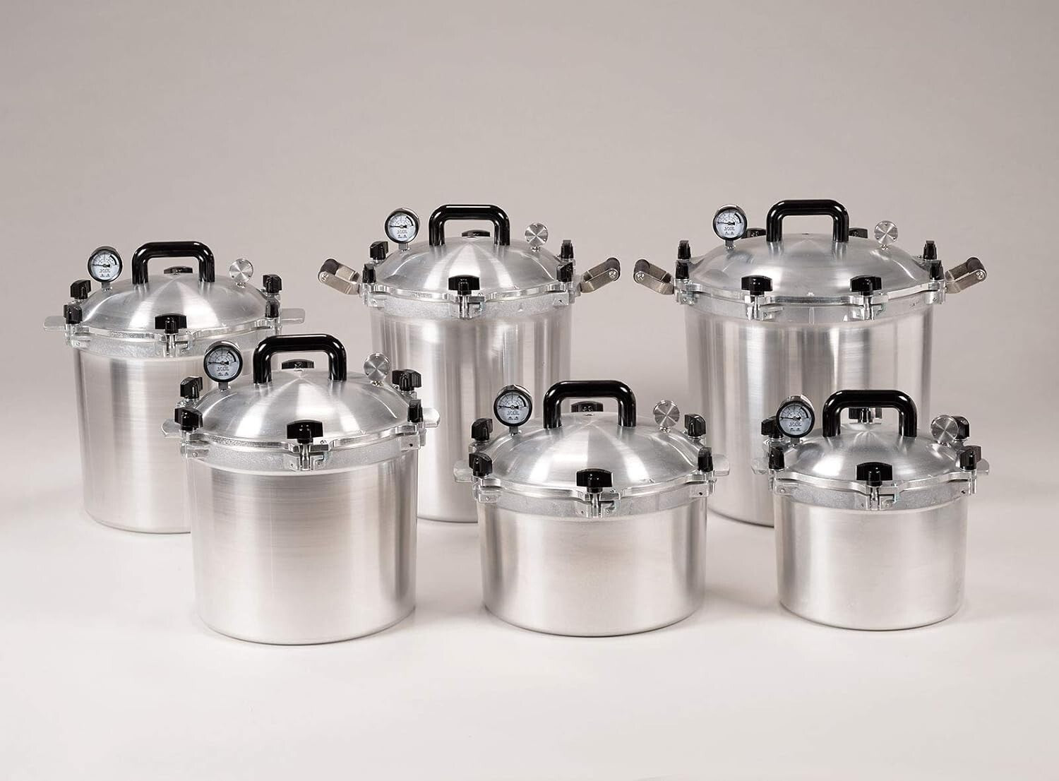 All American ressure Cooker/Canner (The 925) - Exclusive Metal-to-Metal Sealing System - Easy to Open & Close - Suitable for Gas, Electric, or Flat Top Stoves - Made in the USA