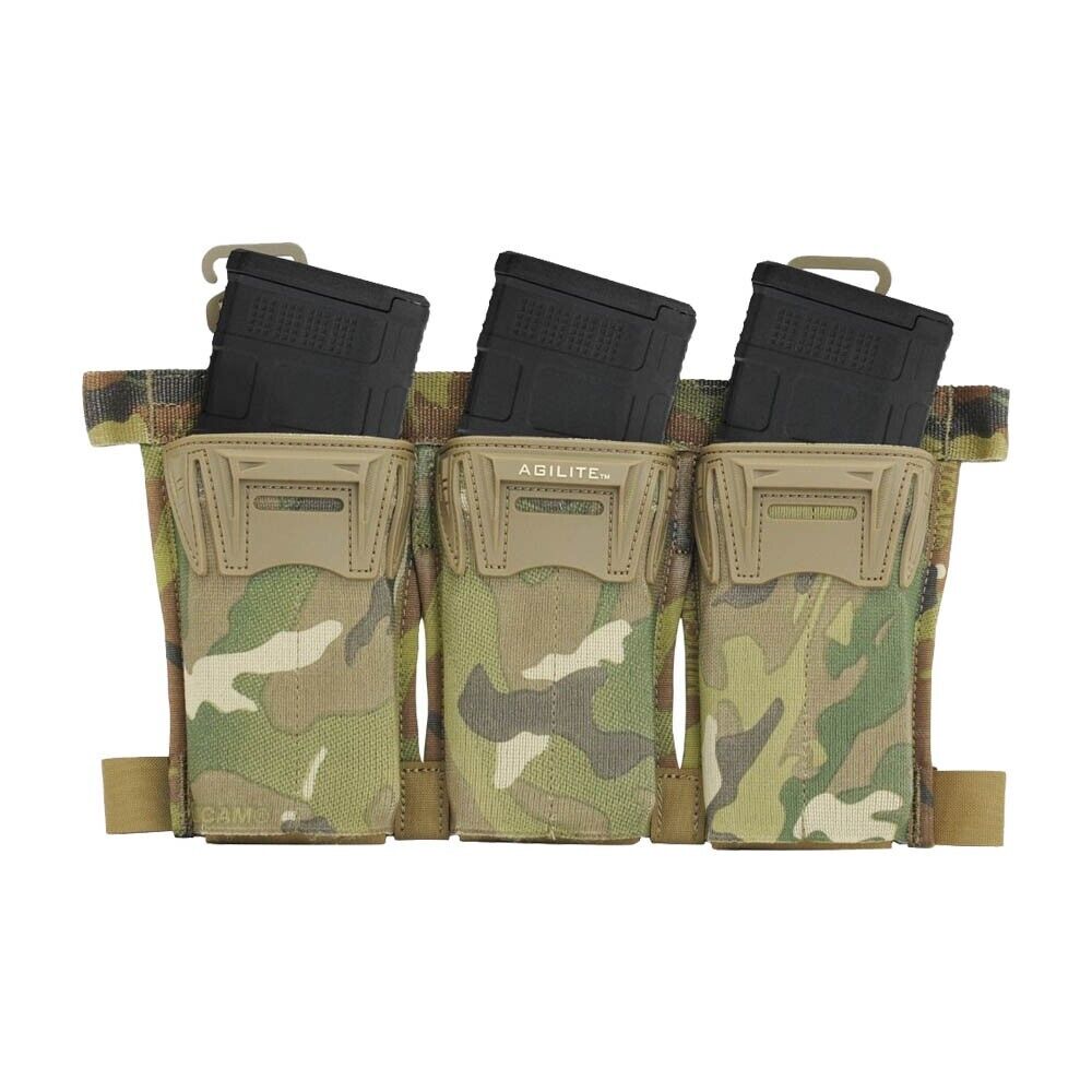 Agilite Pincer Placard Triple Magazine Mag Pouch Ranger Green