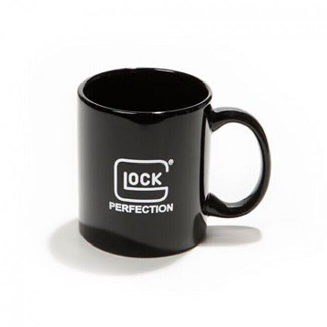 Glock Coffee Mug Black With White Glock Logo "Perfection" - AS00011